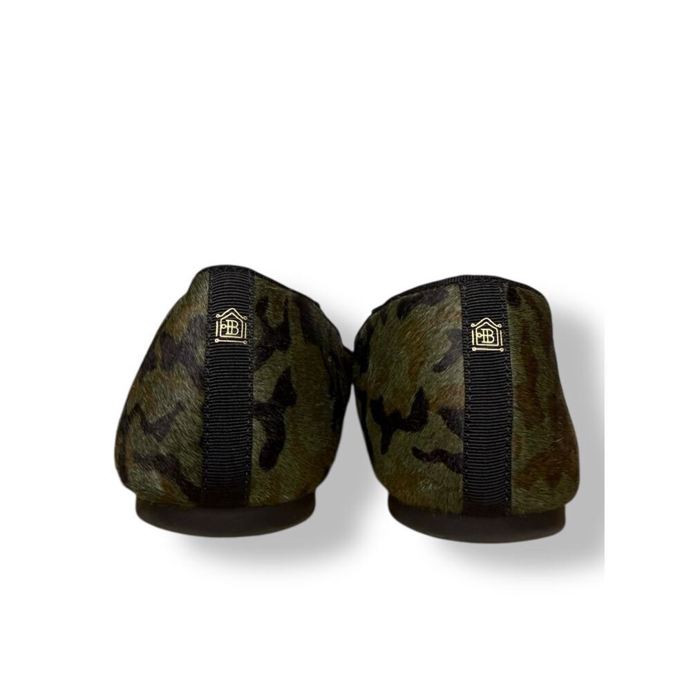 Birdies Women’s 7‎ Blackbird Starling Camo Calf Hair Slip On Loafer Flats - Picture 4 of 7